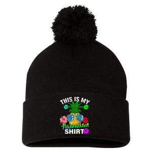 This Is My Hawaiian Pom Pom 12in Knit Beanie