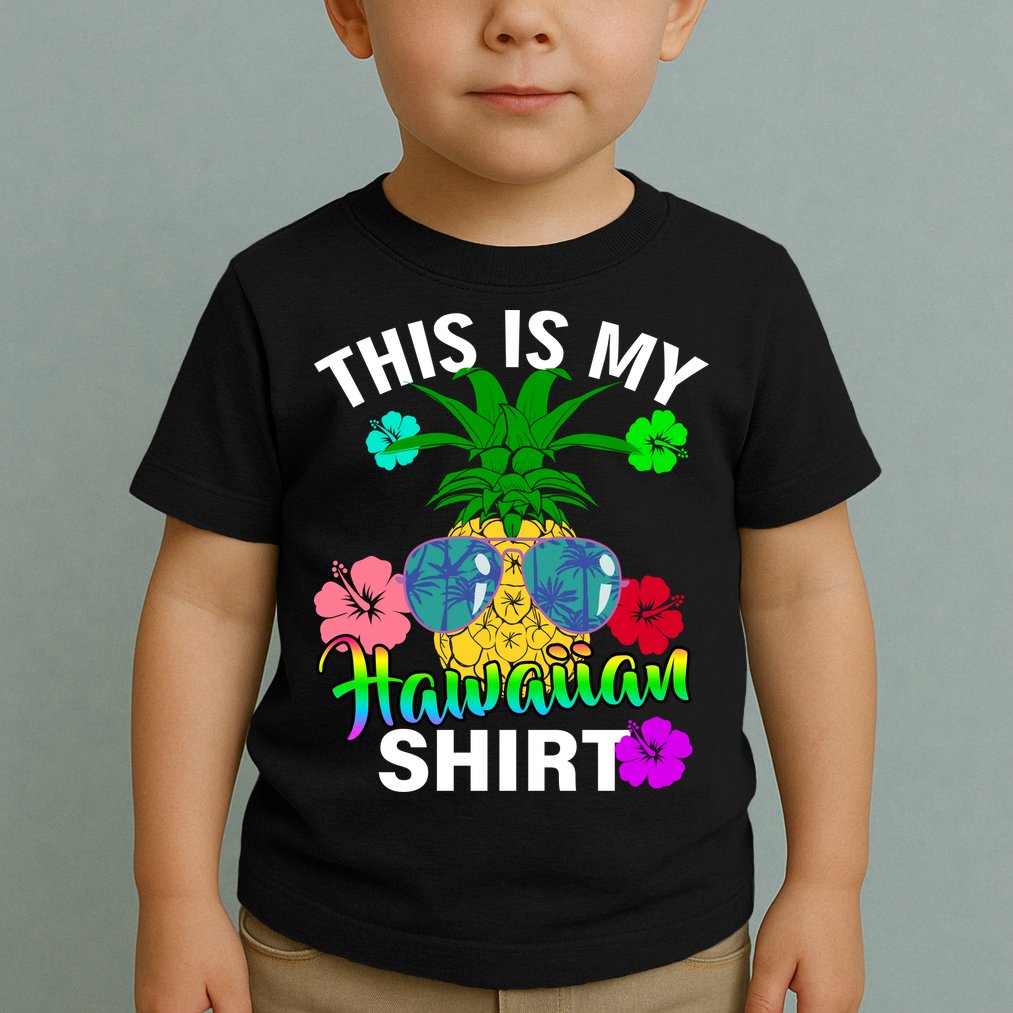 This Is My Hawaiian Toddler T-Shirt
