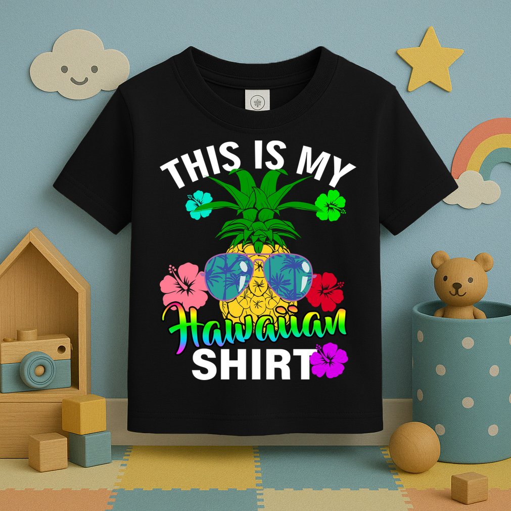 This Is My Hawaiian Toddler T-Shirt