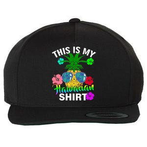 This Is My Hawaiian Wool Snapback Cap