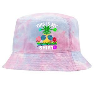 This Is My Hawaiian Tie-Dyed Bucket Hat