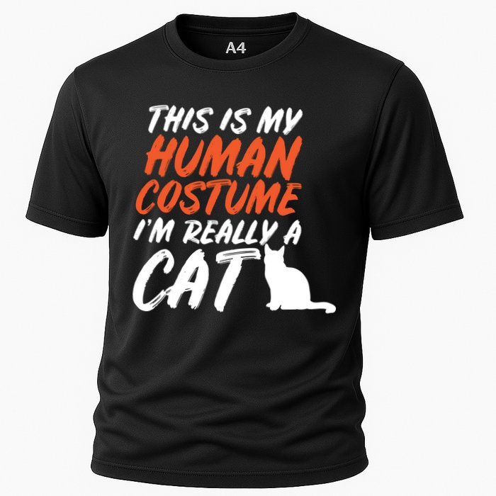 This Is My Human Cat Costume Cooling Performance Crew T-Shirt