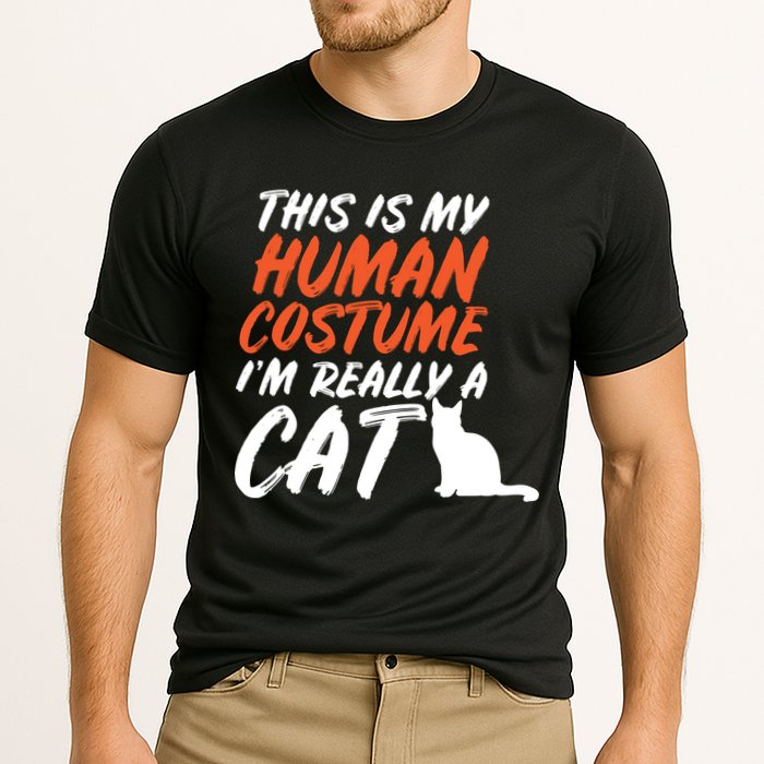 This Is My Human Cat Costume Cooling Performance Crew T-Shirt