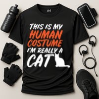 This Is My Human Cat Costume Cooling Performance Crew T-Shirt