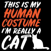 This Is My Human Cat Costume Sustainable Bucket Hat