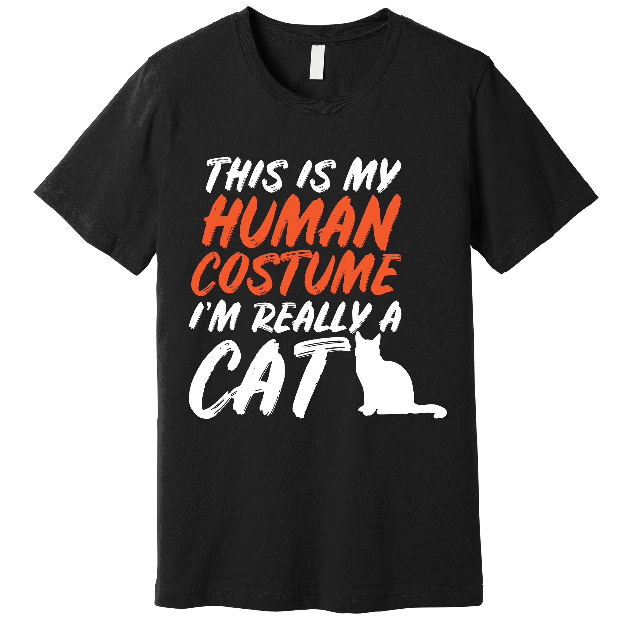 This Is My Human Cat Costume Premium T-Shirt