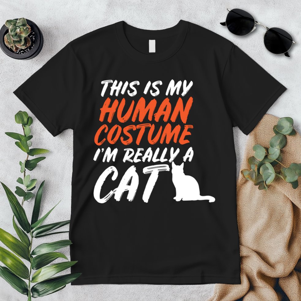This Is My Human Cat Costume Premium T-Shirt