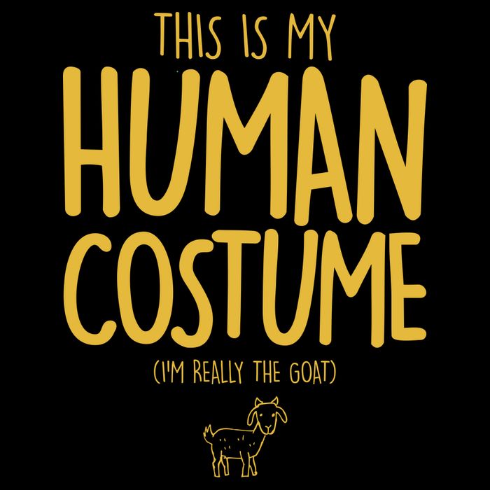 This Is My Human Costume  I'm Really a Goat Impact Tech Backpack