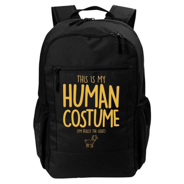 This Is My Human Costume  I'm Really a Goat Backpack
