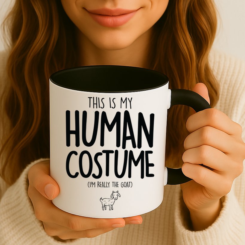 This Is My Human Costume  I'm Really a Goat Mug