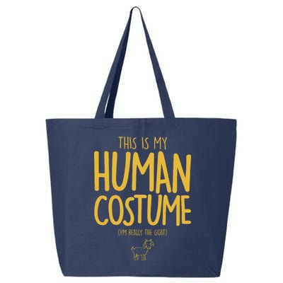 This Is My Human Costume  I'm Really a Goat 25L Jumbo Tote