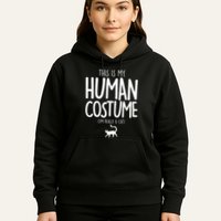 This Is My Human Costume I'm Really a Cat Hoodie