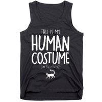 This Is My Human Costume I'm Really a Cat Tank Top