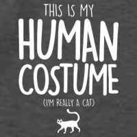This Is My Human Costume I'm Really a Cat Vector Backpack