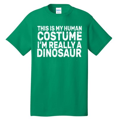 This Is My Human Costume I'm Really a Dinosaur Tall T-Shirt