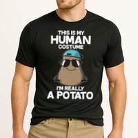 This Is My Human Costume I'm Really A Potato Cooling Performance Crew T-Shirt