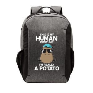 This Is My Human Costume I'm Really A Potato Vector Backpack