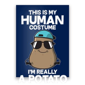 This Is My Human Costume I'm Really A Potato Poster