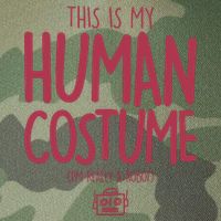 This Is My Human Costume I'm Really A Robot Legacy Tie Dye Trucker Hat