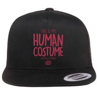 This Is My Human Costume I'm Really A Robot Flatbill Hat