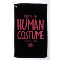 This Is My Human Costume I'm Really A Robot Golf Towel
