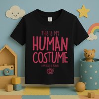 This Is My Human Costume I'm Really A Robot Toddler T-Shirt