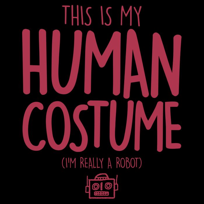 This Is My Human Costume I'm Really A Robot Toddler T-Shirt