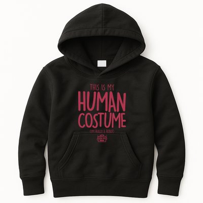 This Is My Human Costume I'm Really A Robot Kids Hoodie