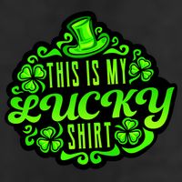 This is my Lucky Irish St. Patrick's Day Cool Comfort Performance Bucket Hat