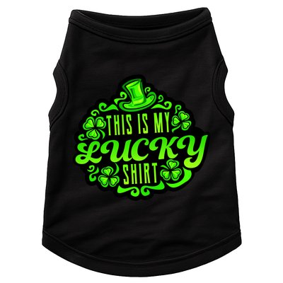 This is my Lucky Irish St. Patrick's Day Doggie Tank