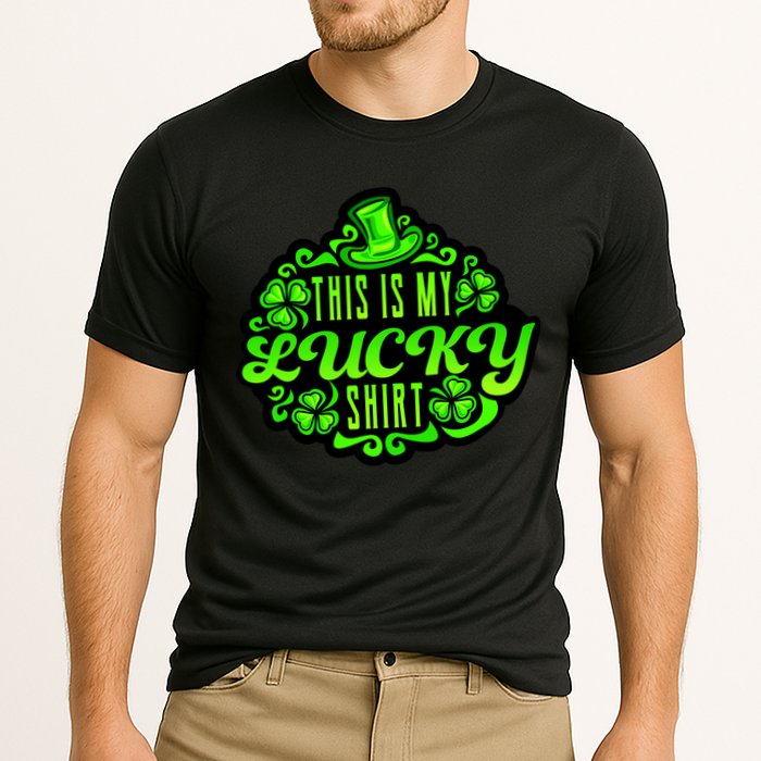 This is my Lucky Irish St. Patrick's Day Cooling Performance Crew T-Shirt