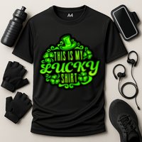 This is my Lucky Irish St. Patrick's Day Cooling Performance Crew T-Shirt