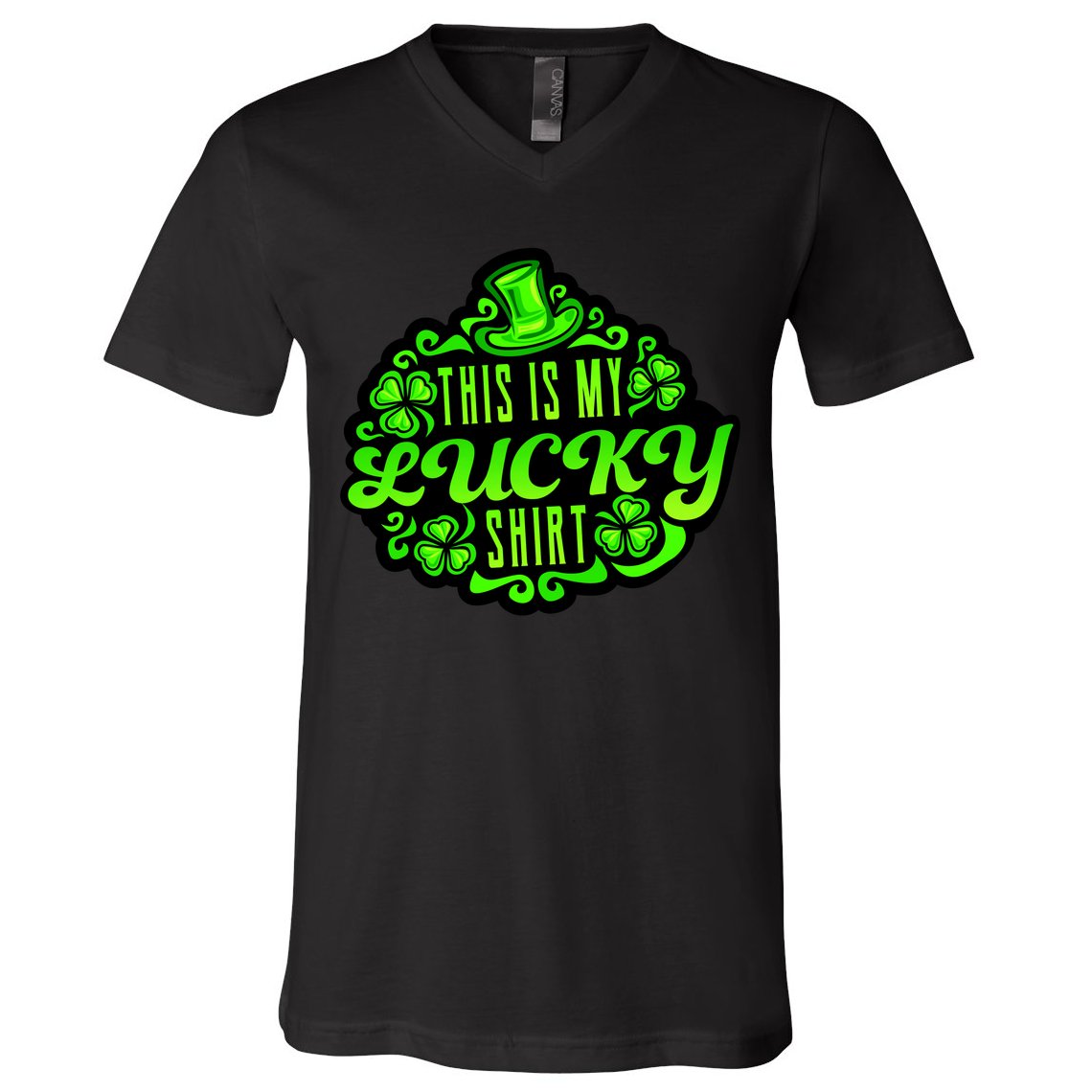 This is my Lucky Irish St. Patrick's Day V-Neck T-Shirt