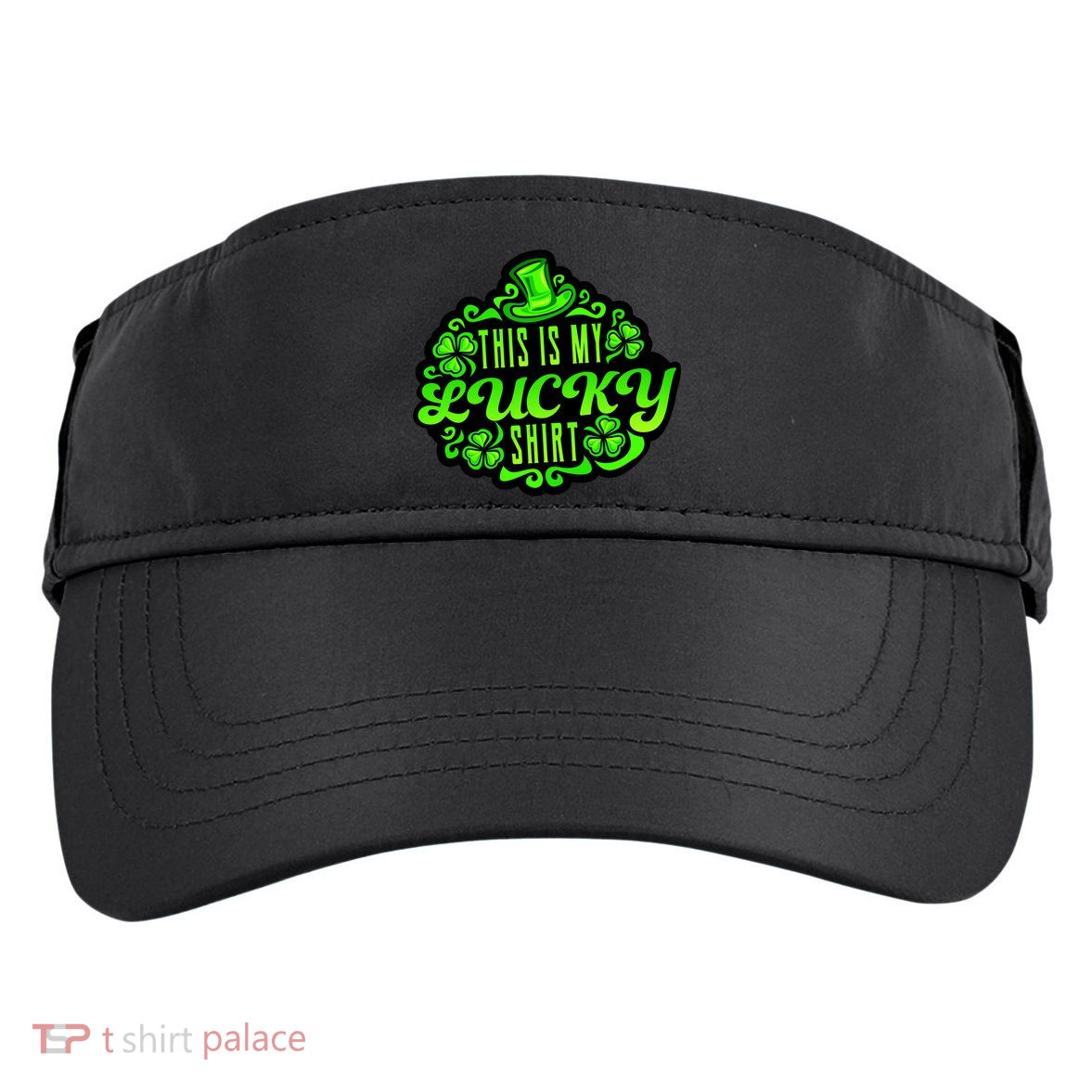This is my Lucky Irish St. Patrick's Day Adult Drive Performance Visor