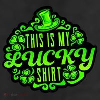 This is my Lucky Irish St. Patrick's Day Adult Drive Performance Visor