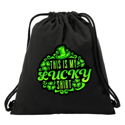 This is my Lucky Irish St. Patrick's Day Drawstring Bag