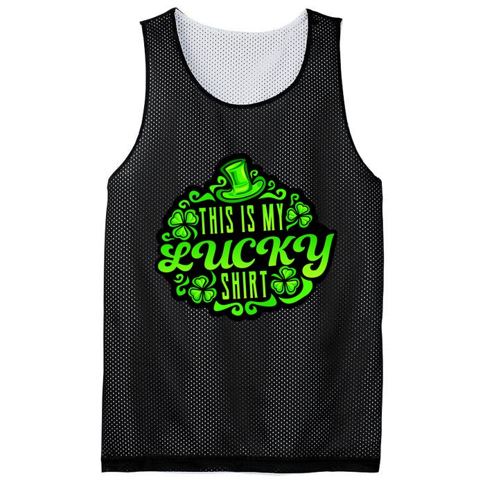 This is my Lucky Irish St. Patrick's Day Mesh Reversible Basketball Jersey Tank