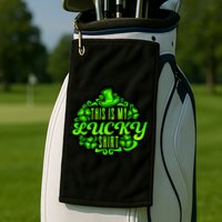 This is my Lucky Irish St. Patrick's Day Golf Towel