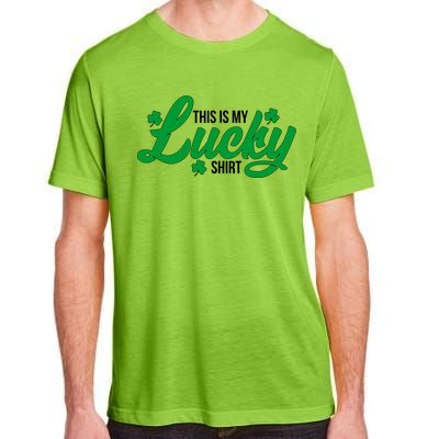 This is my Lucky Shirt St. Patrick's Day Adult ChromaSoft Performance T-Shirt