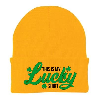 This is my Lucky Shirt St. Patrick's Day Knit Cap Winter Beanie