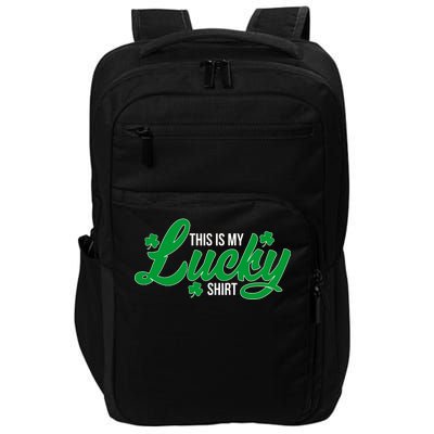 This is my Lucky Shirt St. Patrick's Day Impact Tech Backpack