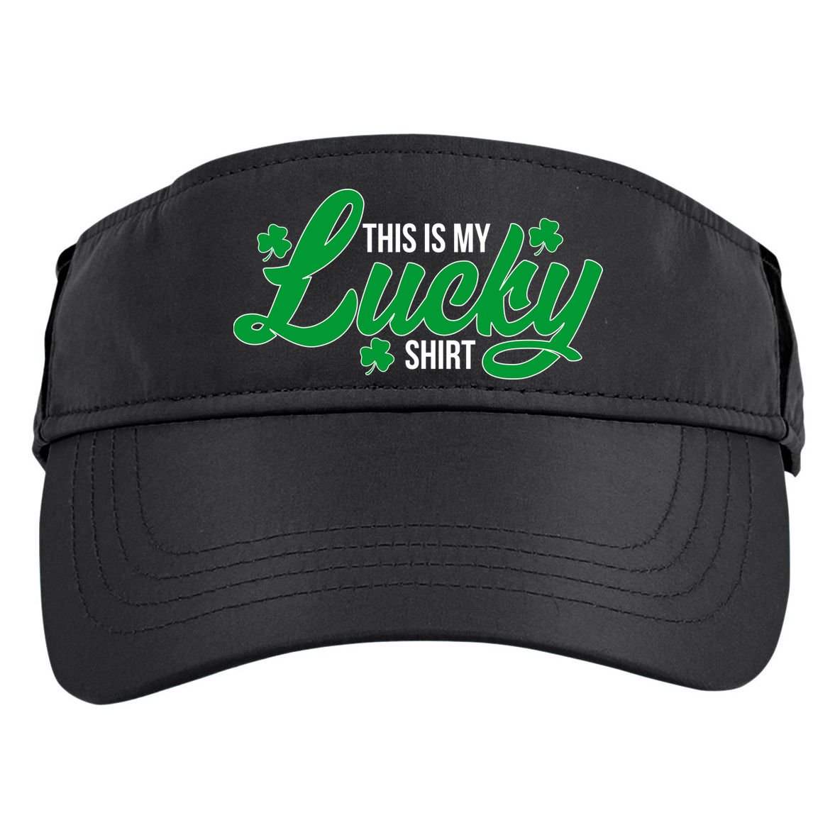 This is my Lucky Shirt St. Patrick's Day Adult Drive Performance Visor