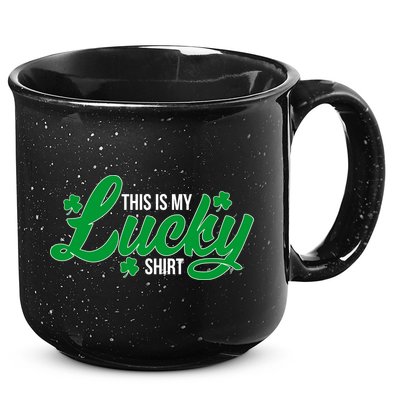 This is my Lucky Shirt St. Patrick's Day 15oz Campfire Ceramic Mug