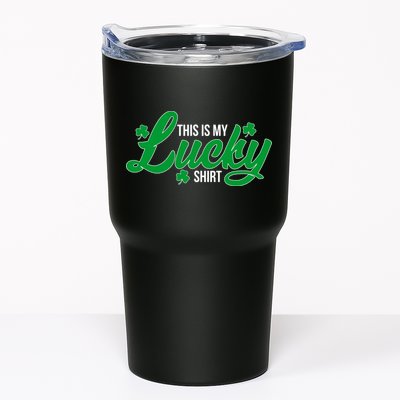 This is my Lucky Shirt St. Patrick's Day Tumbler