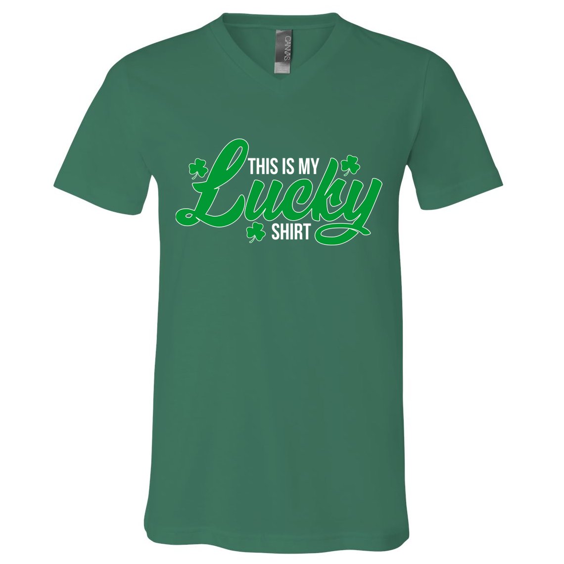 This is my Lucky Shirt St. Patrick's Day V-Neck T-Shirt