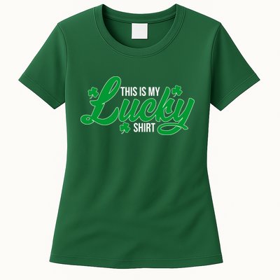 This is my Lucky Shirt St. Patrick's Day Womens T-Shirt