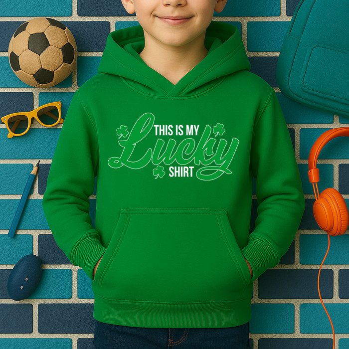 This is my Lucky Shirt St. Patrick's Day Kids Hoodie