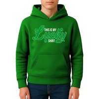 This is my Lucky Shirt St. Patrick's Day Kids Hoodie