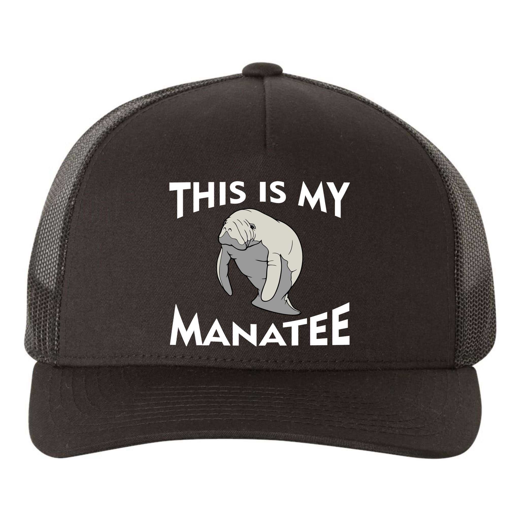 This Is My Manatee Yupoong Adult 5-Panel Trucker Hat