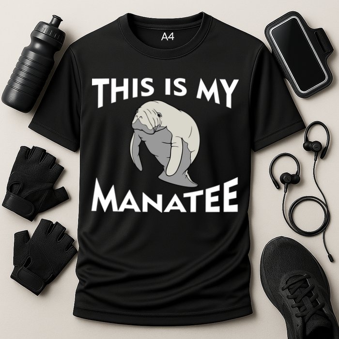 This Is My Manatee Cooling Performance Crew T-Shirt